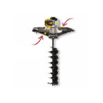 Perfurador de Solo Gasolina 2T